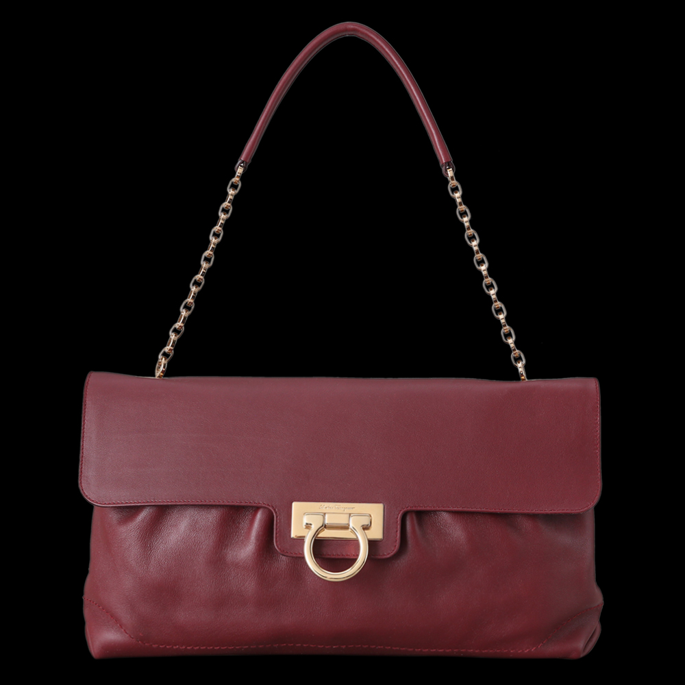 Salvatore Ferragamo(USED)페레가모 간치니 체인백